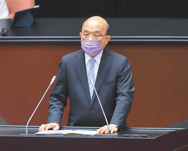 台灣民意基金會今公布最新民調，民調顯示，不滿蘇內閣施政表現，不滿意的人比滿意的人多6個百分點，2年7個月以來不滿意比例第一次逼近5成。（台北市攝影記者聯誼會提供）