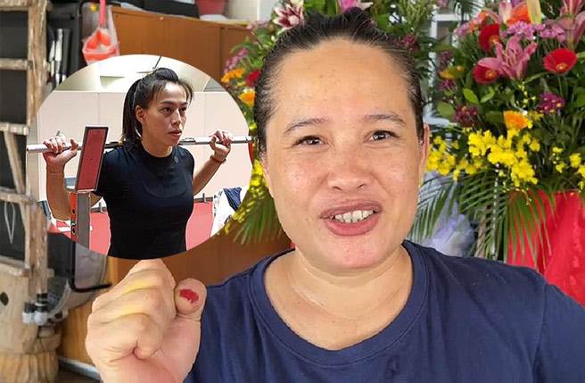 郭婞淳奪金牌 台東老家媽媽：恭喜實現願望。（圖／蔡旻妤、莊哲權翻攝）
