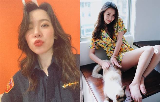 王宣扮女警获得网友大讚。（图／IG@王宣）