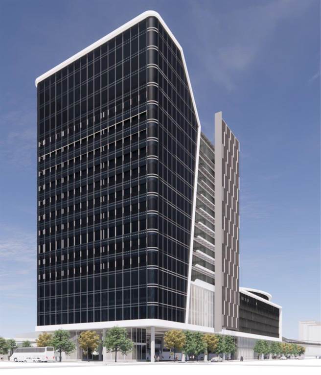 剑南路站TOD大楼预计2023年施工、2027年完工，提供商场、办公等用途。（台北捷运公司提供／黄婉婷台北传真）