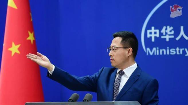 美七成受訪者認缺乏發言權，中國外交部發言人趙立堅指，這就是他們所謂的民主。（中國外交部）