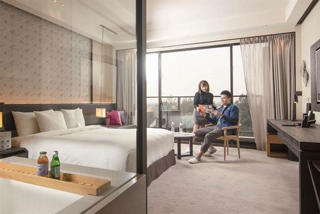 ▲双人客房。　图：台南大员皇冠假日酒店／提供