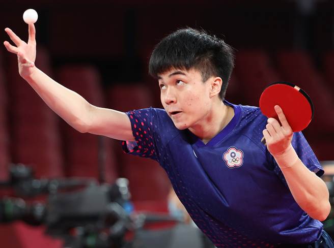 桌球好手林昀儒。（季志翔摄）