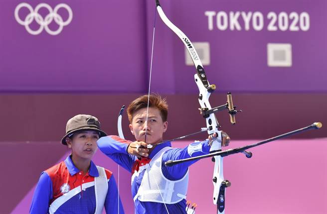 中华射箭女将雷千莹。(路透资料照)