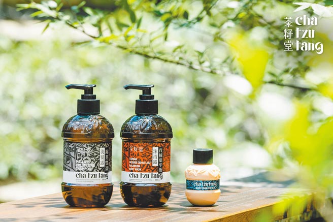 茶籽堂丰盈凉夏推荐组。（茶籽堂提供）