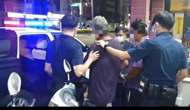 2名窃贼在高雄偷车后直奔彰化，新兴分局勇警追5县市10小时内逮到嫌犯。(戴志扬翻摄)