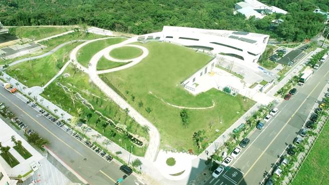 文青水园水资源回收中心。(市府提供／蔡依珍桃园传真)