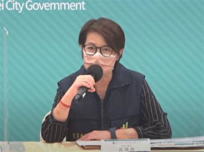 北市副市长黄珊珊。（摘自柯文哲YT直播／张颖齐台北传真）