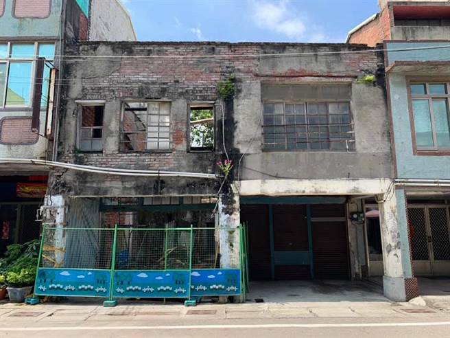 云林县台西乡中山路老街展开活化，颓屋、老店将重生。（吕耀中提供／张朝欣云林传真）
