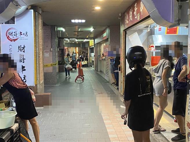 57歲吳姓男子持刀砍妻，老闆胞弟不慎遭到波及。（戴上容攝）
