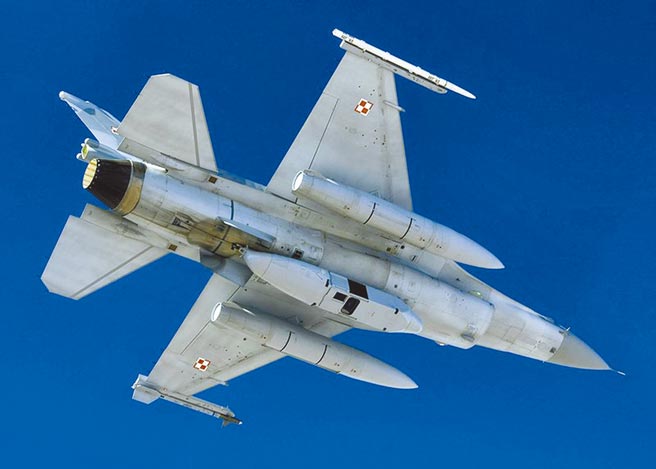 美国售台MS-110侦照荚舱。（摘自美国空军官网）