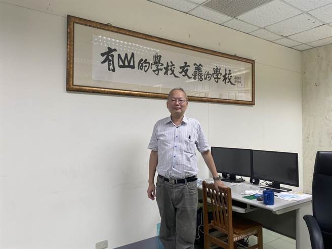 新任高雄中学校长庄福泰。（庄福泰提供）