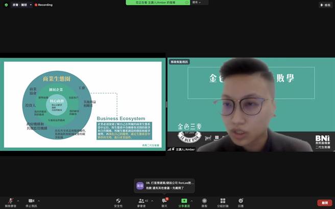 生命之星执行长陈孟专发起「二代共创生态圈」，期望让集团事业再成长的接班人获得更多资源与交流的机会（BNI长熙筹备会提供）