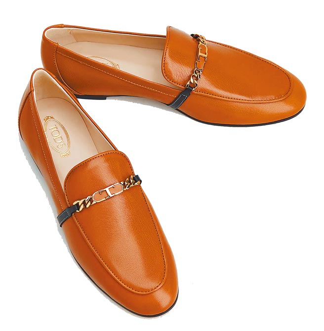 Tod’s皮革乐福鞋，2万6100元。（Tod's提供）