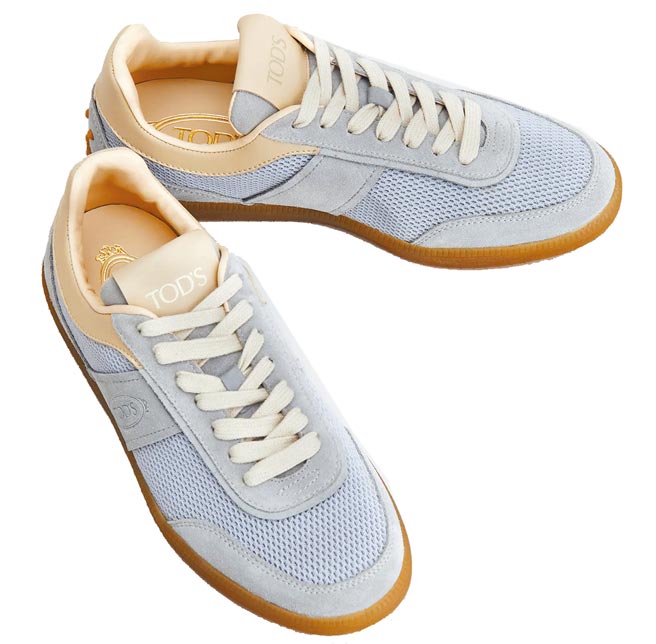 Tod’s Tabs绒面皮革休閒鞋，2万3000元。（Tod’s提供）