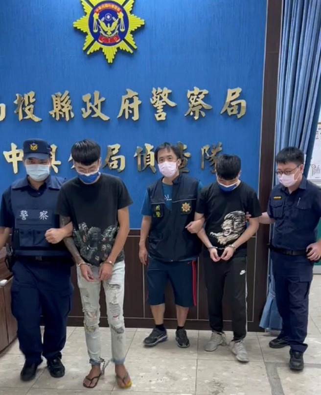 警方訊後將張、吳2人依涉嫌刑法詐欺及竊盜等罪嫌移送南投地檢署偵辦。（民眾提供／盧金足南投傳真）
