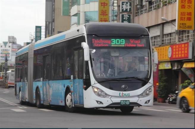 台中市政府视观光人潮及疫情变化趋势逐步恢復111、309及688路服务。（台中市政府提供／张妍溱台中传真）