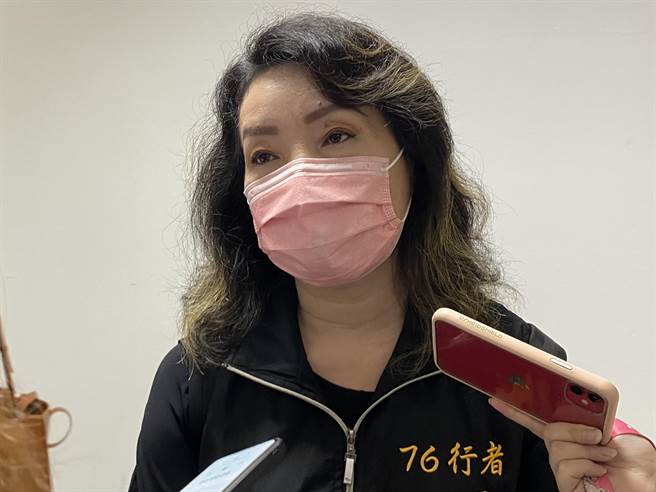 自救团体「太鲁阁的眼泪」发言人王薇君。（陈佑诚摄）