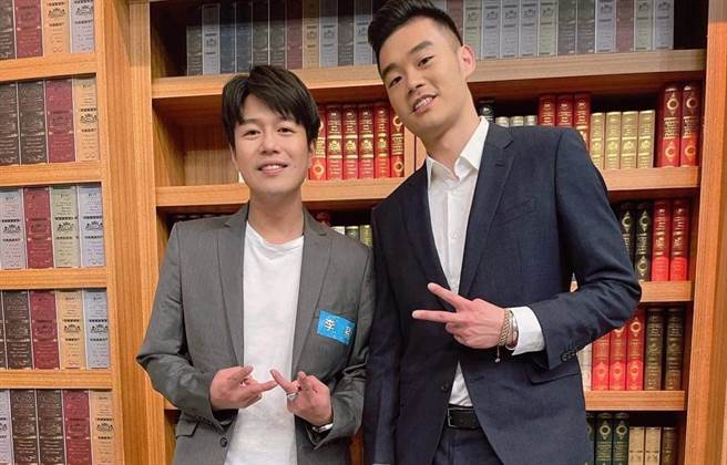 李易曾和王齐麟一起上《全民星攻略》。（李易提供）