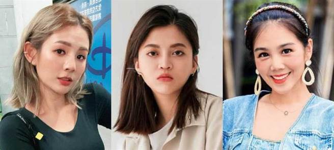 （左）鲔鱼、（中）叶欣眉、（右）杨晨熙。