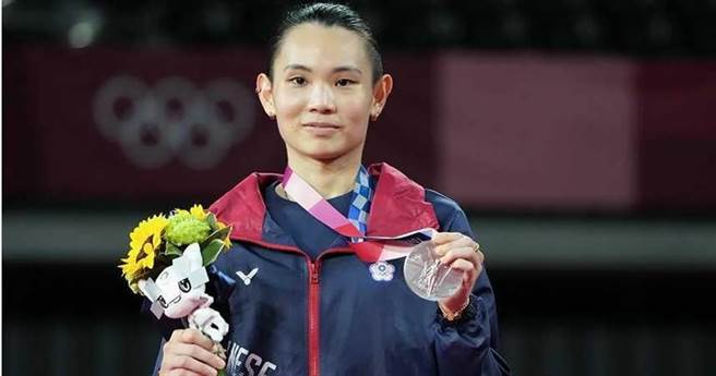 「世界球后」戴資穎，在2020東京奧運奪得銀牌。（圖／達志／美聯社）
