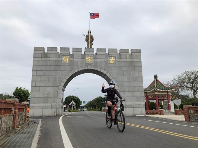 金門古寧頭是奧運金牌選手李洋的故鄉，昔日硝煙瀰漫的國共戰場已蛻變為觀光景點。（李金生攝）