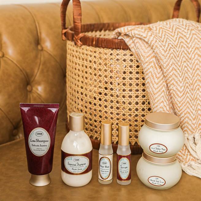 SABON植系髮肌护理系列。（图／品牌提供）