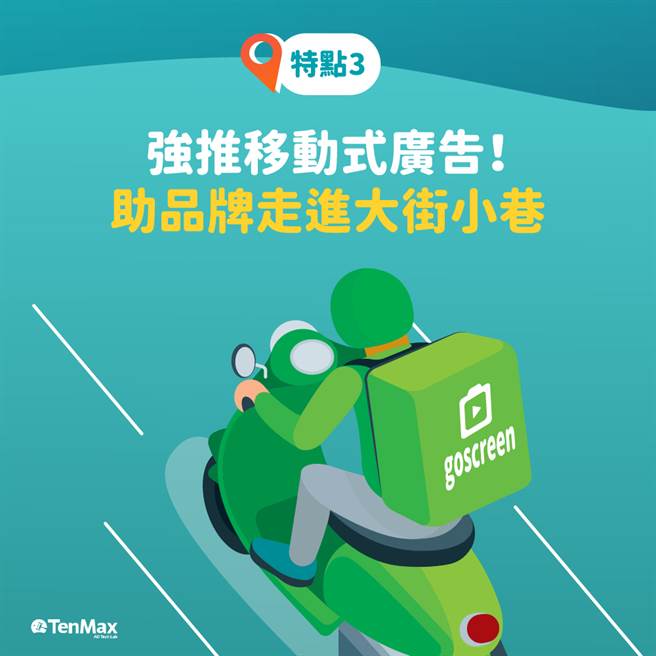 「Gojek」移动式广告超强势。（TenMax提供）