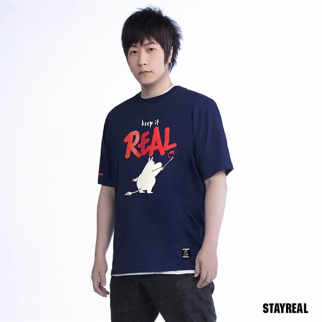 阿信是STAYREAL潮牌主理人。（STAYREAL提供）