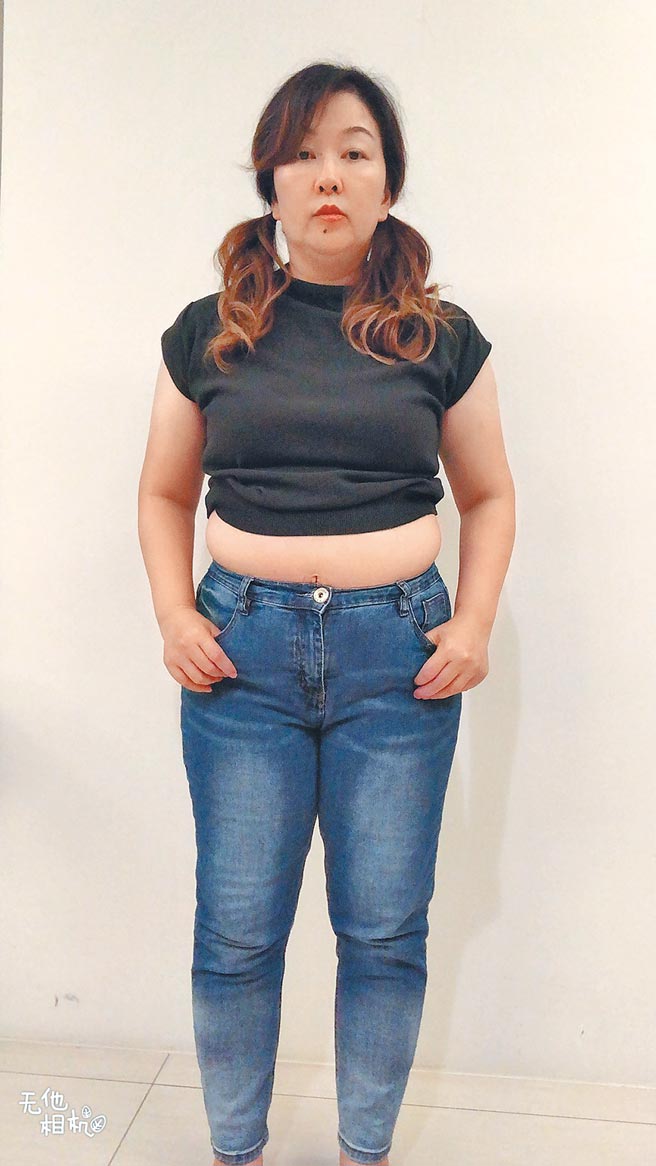 张秀卿婚后变胖许多。（阿桐伯修身保提供）