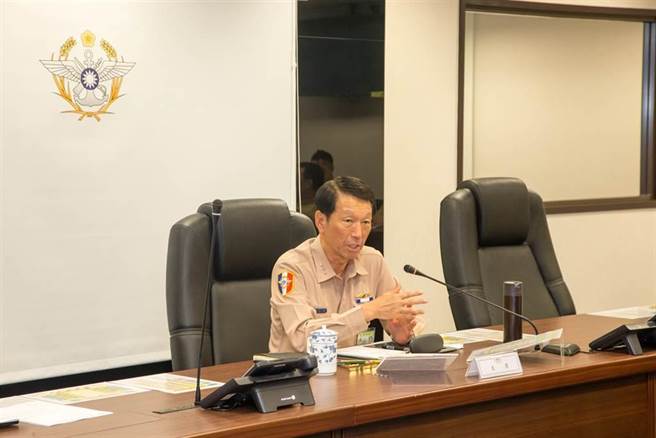 前参谋总长李喜明任内主持会议。国防部提供