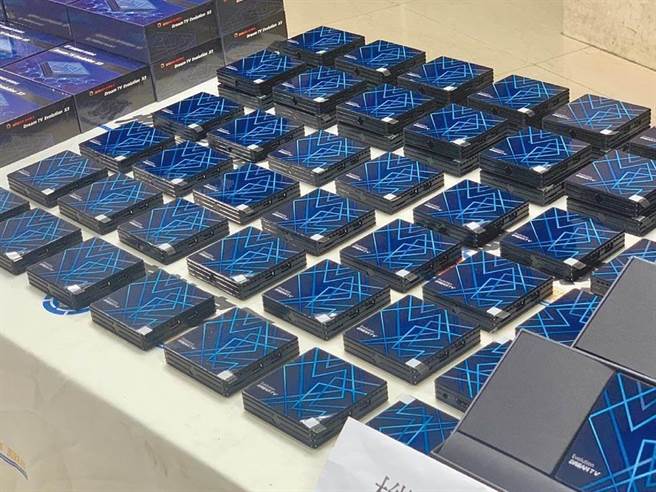 非法機上盒看東奧引發爭議。（翻攝畫面／胡欣男台北傳真）
