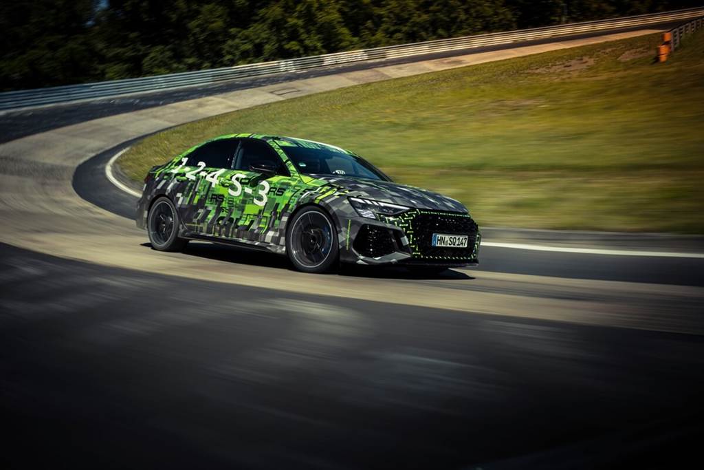 最速小型車換人當！Audi RS 3打破紐柏林北賽道紀錄（圖／CarStuff）
