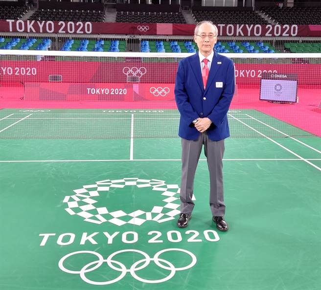 裁判张文蔚赴东京奥运担任羽球赛事副裁判长。（中华羽协提供）