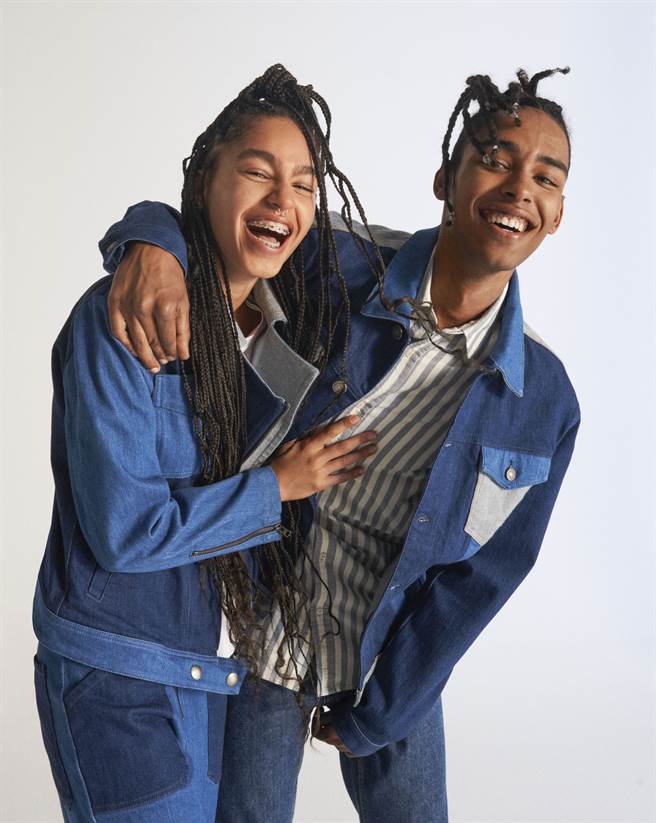 使用环保丹寧,让时尚不再是地球的负担,班尼顿陪您一起感受世界的美好。（图／班尼顿提供）