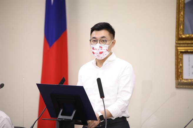 国民党主席江启臣。（国民党提供）