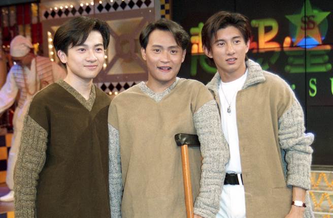 苏有朋（左）和陈志朋（中）都常被传隐婚。（图／中时资料照片）