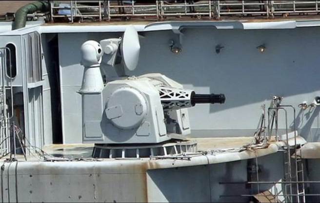 解放军1130近防炮。取自新浪新闻