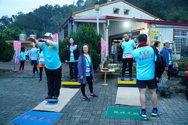 新竹縣政府爭取中央預算，預計在鄰近寶二水庫的仙爺廟，打造自行車中繼站。（縣府提供／莊旻靜新竹傳真）