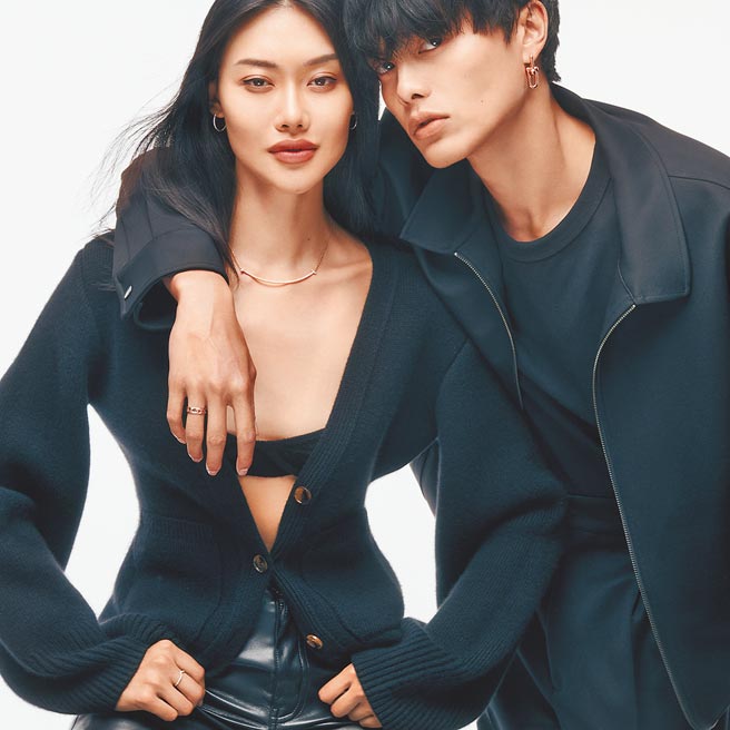 Tiffany热销款T Smile系列项炼是最受欢迎的情人节礼物首选。（Tiffany & Co.提供）