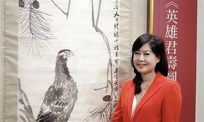 游文玫》《英雄君寿图》台湾最高价书画拍卖作品！
(图/爱传媒提供)