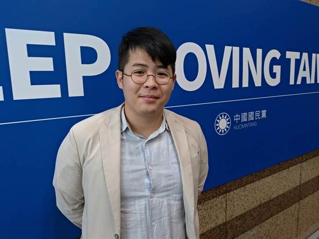 国民党青年部主任陈冠安。（中时资料照）