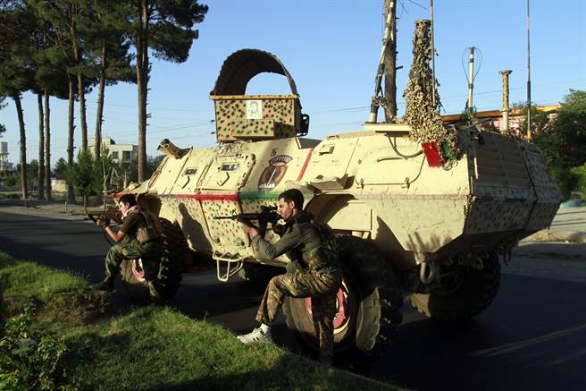 阿富汗政府軍。(資料照／美聯社)