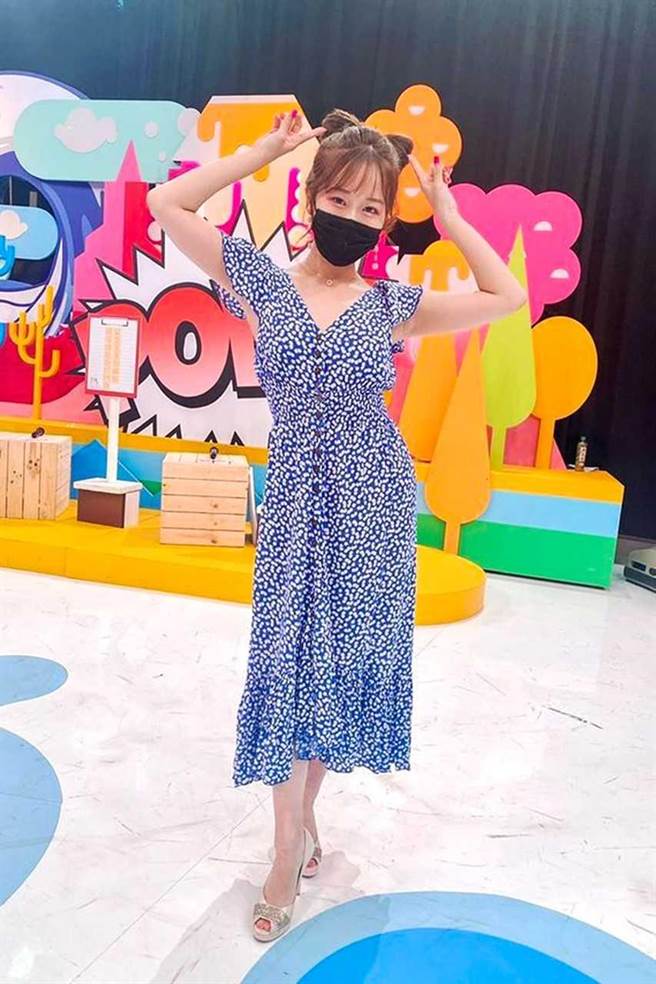 早川小百合来台发展近3年，靠姣好身材、活泼个性圈粉。（中天综合台提供）