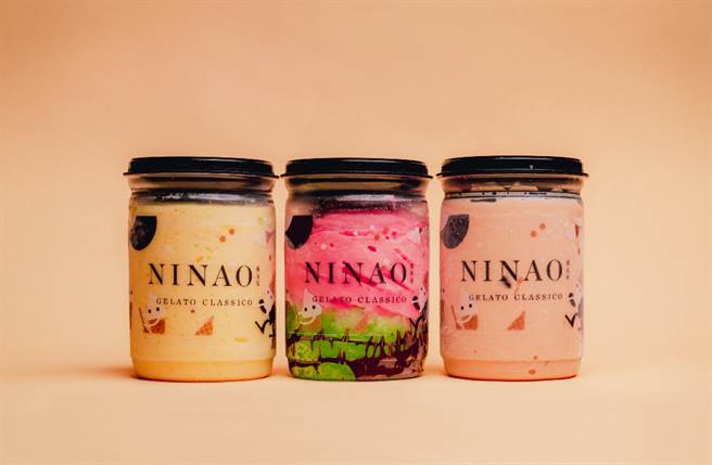 以焦糖海盐牛奶冰、西瓜薄荷钻石冰、凤梨薄荷雪酪3种口味为一组，澎湃的搭配光看就消暑。（图／品牌提供）

