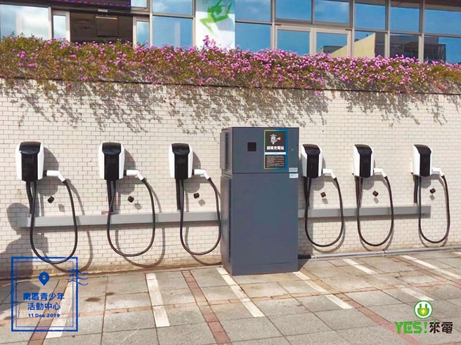 充电桩。（示意图／裕隆提供）
