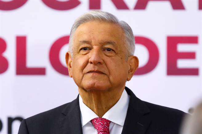 墨西哥总统罗培兹欧布拉多（Andres Manuel Lopez Obrador）。(图／路透社)