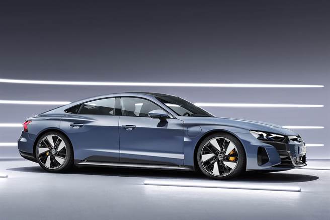 台灣奧迪開放預售Audi e-tron GT，售價445萬元起。（台灣奧迪提供）
