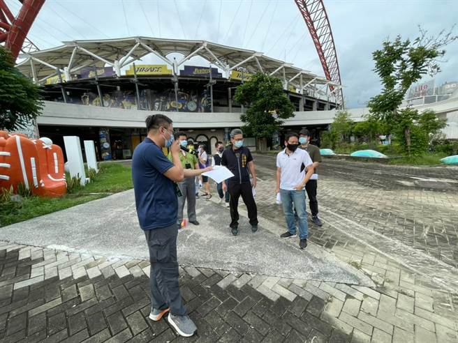 中信兄弟洲际主场将开放千名观眾，台中市运动局吁遵守防疫措施。（台中市府提供／卢金足台中传真）