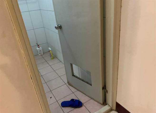 经警方连繫房东，才结束马来西亚籍萧姓男子这场厕所惊魂记。（台中市第三分局提供／冯惠宜台中传真）
